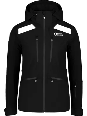 Jachetă de schi pentru femei NORDBLANC SNOW-SQUALL NBWJL7753 NEGRU