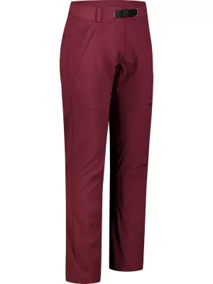 Pantaloni softshell pentru bărbați NORDBLANC ENCAPSULATED NBFPM7731 BURGUNDIA