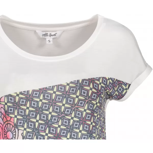  Tricou pentru femei ALTISPORT ARIEL ALB 