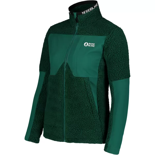  Hanorac de damă din fleece NORDBLANC PENINSULA NBSFL7654 VERDE 