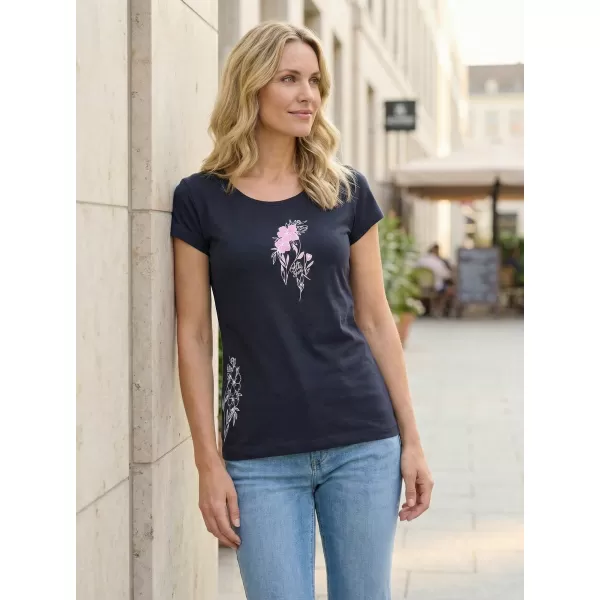  Tricou pentru femei ALTISPORT ALW169122 ALBASTRU MARIN 