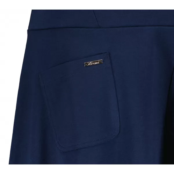  Rochie KIXMI PIPPA ALBASTRU INCHIS 