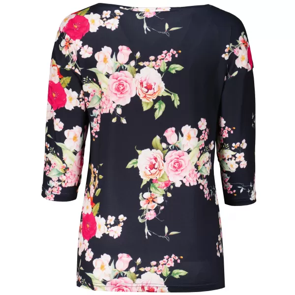  Tricou pentru femei KIXMI PALA ALBASTRU INCHIS 