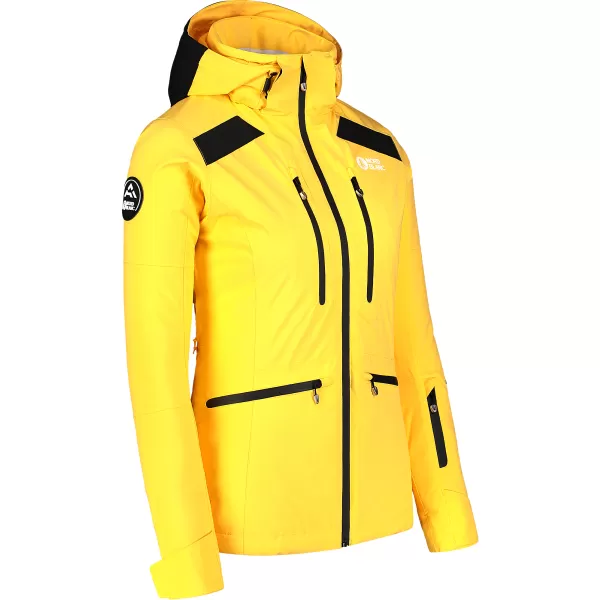  Jachetă de schi pentru femei NORDBLANC SNOW-SQUALL NBWJL7753 CHIHLIMBAR 
