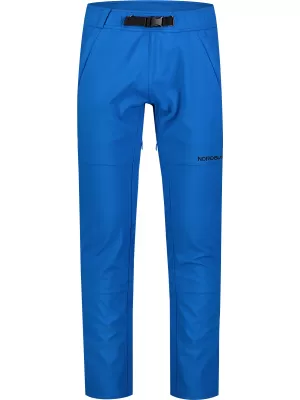 Pantaloni softshell pentru bărbați NORDBLANC ENCAPSULATED NBFPM7731 ALBASTRU
