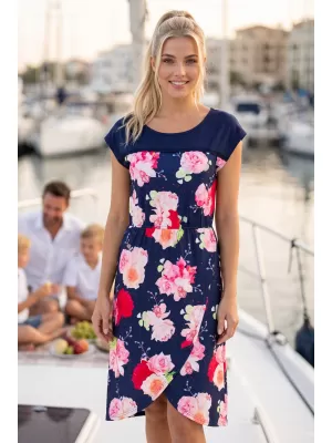 Rochie KIXMI PENIE ALBASTRU INCHIS