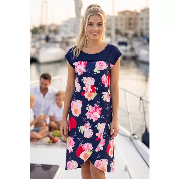  Rochie KIXMI PENIE ALBASTRU INCHIS 
