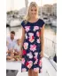 Rochie KIXMI PENIE ALBASTRU INCHIS