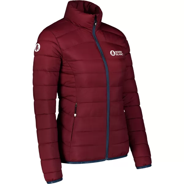  Geaca matlasata de dama NORDBLANC SURROUNDINGS NBWJL7719 BURGUNDIA 