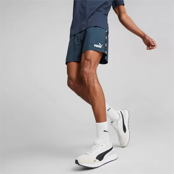  Pantaloni scurți pentru bărbați PUMA ESS+ TAPE WOVEN SHORTS 849043-16 ALBASTRU 