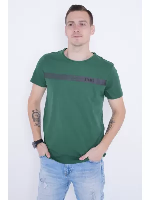 Tricou pentru bărbați KIXMI PARKER VERDE