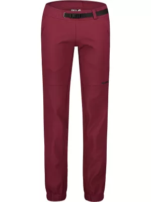Pantaloni softshell dama NORDBLANC ELSA NBFPL7733 BURGUNDIA