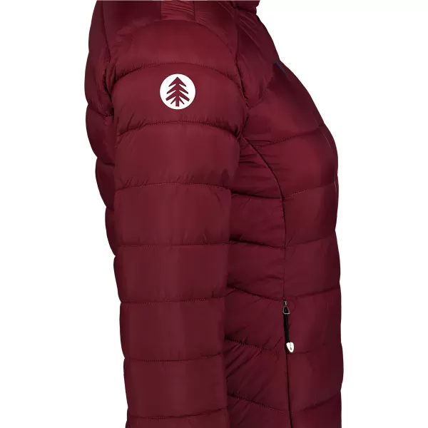  Geaca matlasata de dama NORDBLANC SURROUNDINGS NBWJL7719 BURGUNDIA 