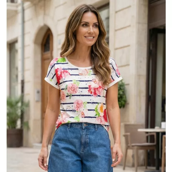  Tricou pentru femei KIXMI PANDORA ALB 