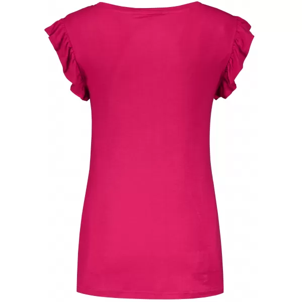  Tricou pentru femei KIXMI POPPY BURGUNDIA 