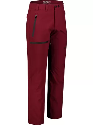 Pantaloni pentru bărbați NORDBLANC ERGONOMICAL NBFPM7770 BURGUNDIA
