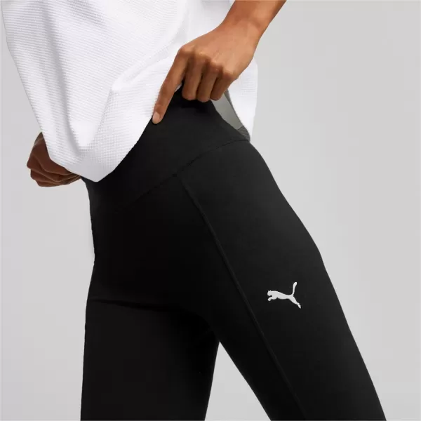  Jambiere de damă PUMA HER HIGH-WAIST LEGGINGS 674230-01 NEGRU 