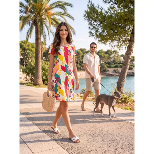  Rochie KIXMI PANFILA ALB 