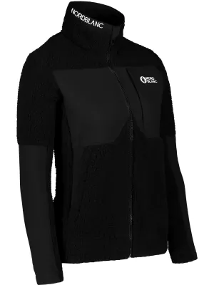 Hanorac de damă din fleece NORDBLANC PENINSULA NBSFL7654 NEGRU