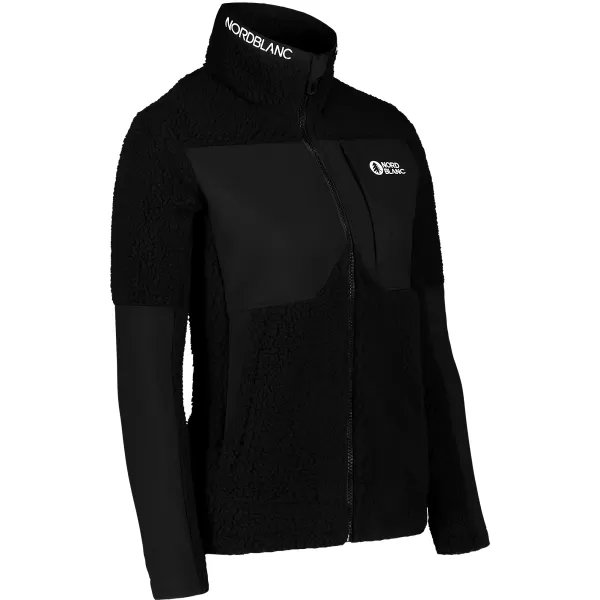 Hanorac de damă din fleece NORDBLANC PENINSULA NBSFL7654 NEGRU 