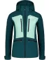 Jachetă de schi pentru femei NORDBLANC SNOW-SQUALL NBWJL7753 VERDE ÎNCHIS