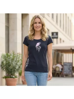 Tricou pentru femei ALTISPORT ALW169122 ALBASTRU MARIN