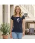 Tricou pentru femei ALTISPORT ALW169122 ALBASTRU MARIN