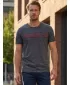 Tricou pentru bărbați ALTISPORT ARMAN GRI INCHIS
