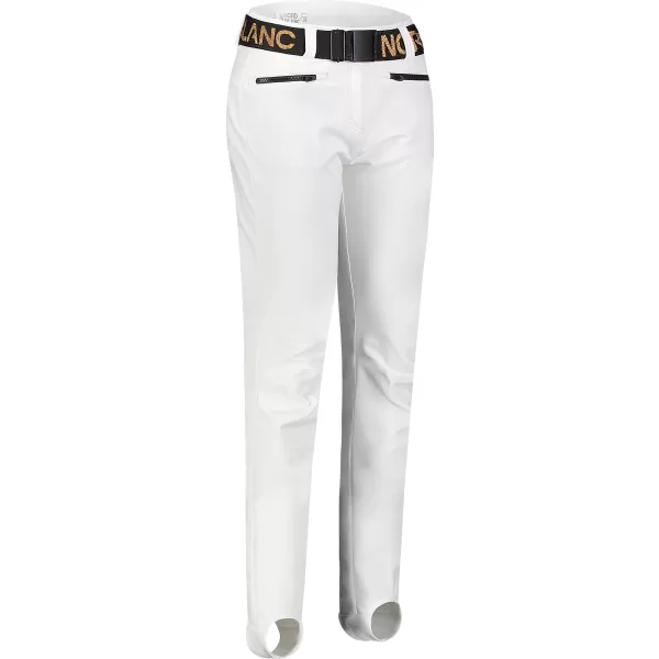  Pantaloni de schi softshell pentru femei NORDBLANC FULLCOVER NBWPL7729 ALB 