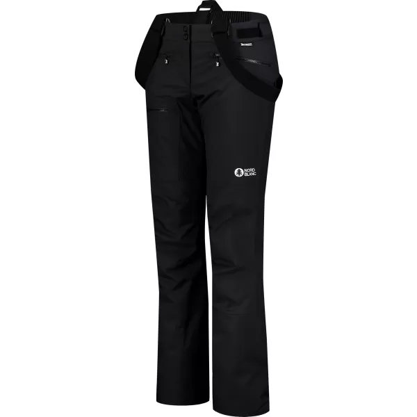  Pantaloni de schi pentru femei NORDBLANC SNOWBALL NBWP7769 NEGRU 