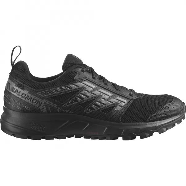 Pantofi pentru bărbați SALOMON WANDER L47152500 NEGRU/PELTRU/GRI ÎNGHEȚ 