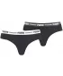 Chiloți de damă PUMA WOMEN BRAZILIAN 2P PACK 90785603 NEGRU