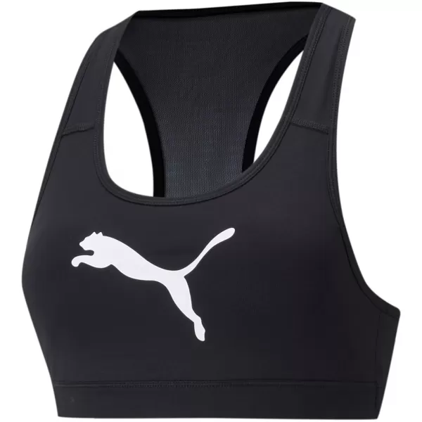  Sutien de damă PUMA MID IMPACT 4KEEPS GRAPHIC BRA PM 520306-90 NEGRU 