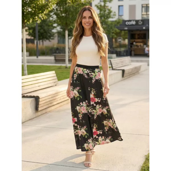  Fusta de dama KIXMI PANSY NEGRU 