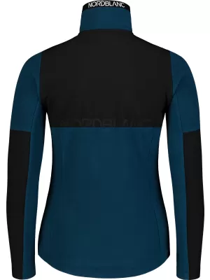 Hanorac de damă din fleece NORDBLANC SPRYNESS NBSFL7651 ALBASTRU