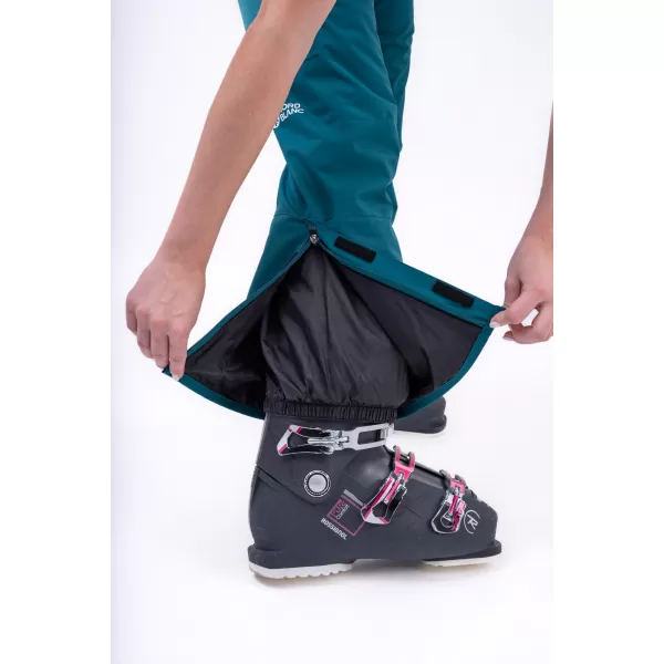  Pantaloni de schi pentru femei NORDBLANC SNOWBALL NBWP7769 VERDE 