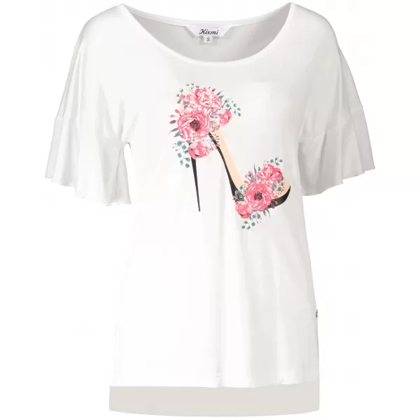  Tricou pentru femei KIXMI PALIMA ALB 