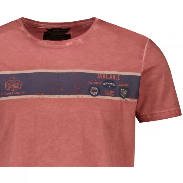  Tricou pentru bărbați ALTISPORT ARMAN BURGUNDIA 