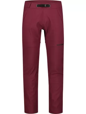 Pantaloni softshell pentru bărbați NORDBLANC ENCAPSULATED NBFPM7731 BURGUNDIA
