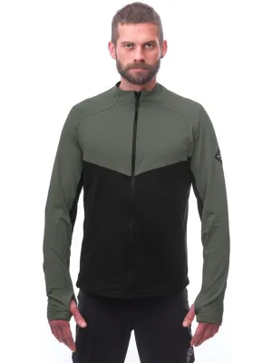 Hanorac pentru bărbați SENSOR COOLMAX THERMO 22200057 NEAGRĂ/OLIVE GREEN