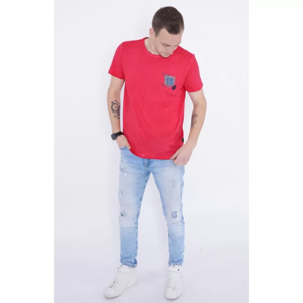 Tricou pentru bărbați KIXMI PHIL ROȘU 