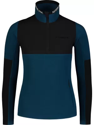 Hanorac de damă din fleece NORDBLANC SPRYNESS NBSFL7651 ALBASTRU