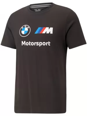 Tricou pentru bărbați PUMA BMW MMS ESS LOGO TEE 538148-01 NEGRU