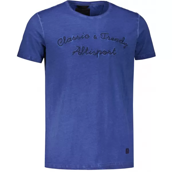  Tricou pentru bărbați ALTISPORT ANDREW ALBASTRU 