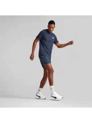 Pantaloni scurți pentru bărbați PUMA ESS+ TAPE WOVEN SHORTS 849043-16 ALBASTRU