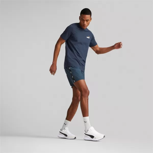  Pantaloni scurți pentru bărbați PUMA ESS+ TAPE WOVEN SHORTS 849043-16 ALBASTRU 