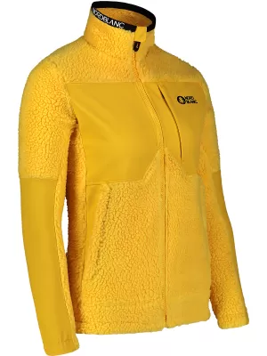 Hanorac de damă din fleece NORDBLANC PENINSULA NBSFL7654 CHIHLIMBAR