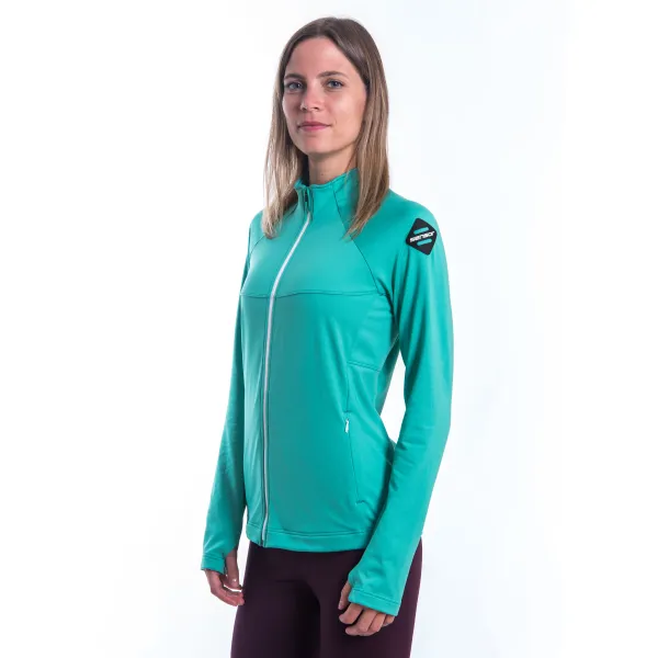  Hanorac de damă SENSOR COOLMAX THERMO 22200067 SEA GREEN 