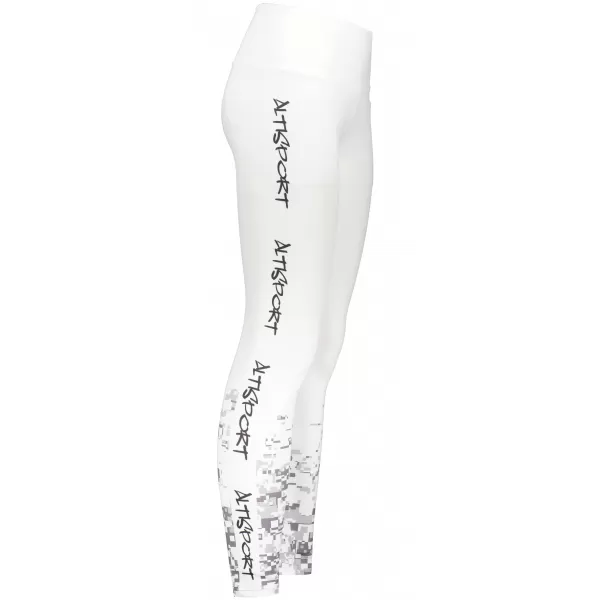  Jambiere lungi premium de damă ALTISPORT SWE/ALW02S04 ALB GRI 