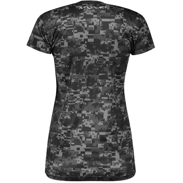  Tricou funcțional premium pentru femei ALTISPORT SWE/ALW02S01 GRI NEGRU 